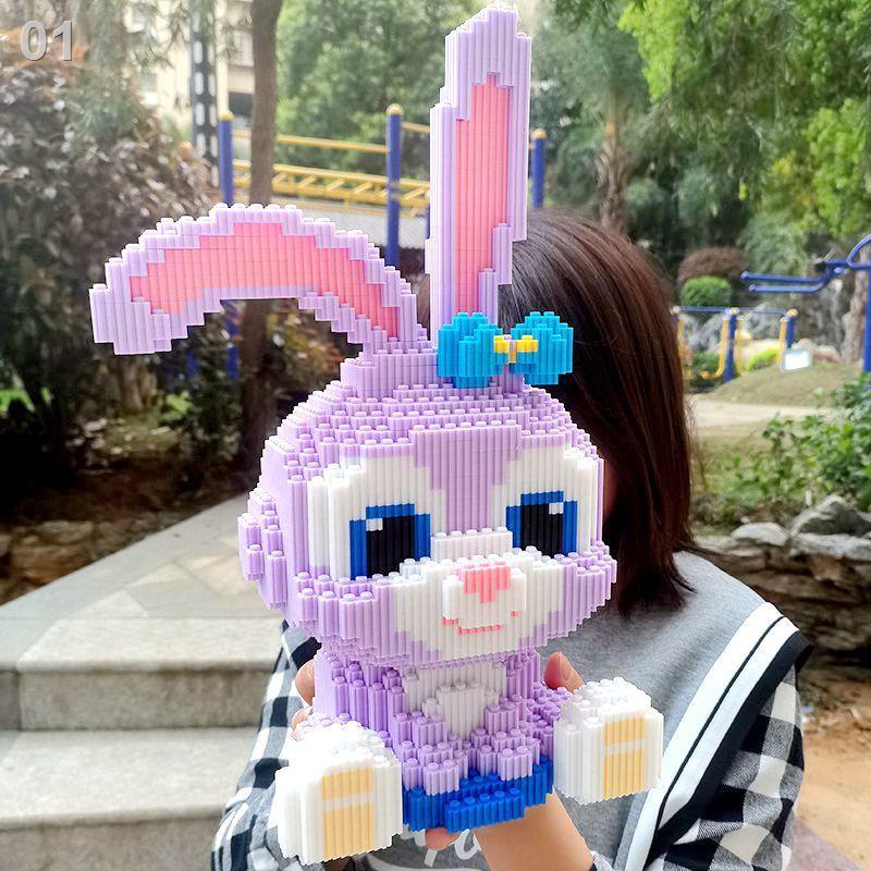 ✺□✔Tương thích với các hạt Lego, ngôi sao và con đường, khối lớn lắp ráp ba chiều, đồ chơi trẻ em khó dành cho người lớn