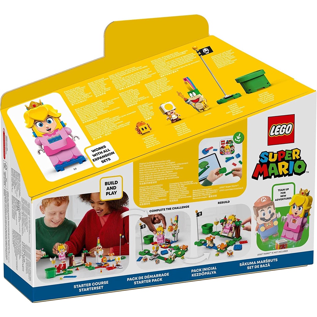 LEGO SUPER MARIO - 71403 - NHỮNG CUỘC PHIÊU LƯU VỚI CÔNG CHÚA PEACH