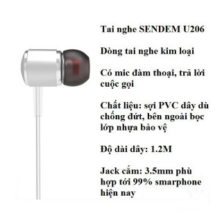 Tai nghe SENDEM U206
