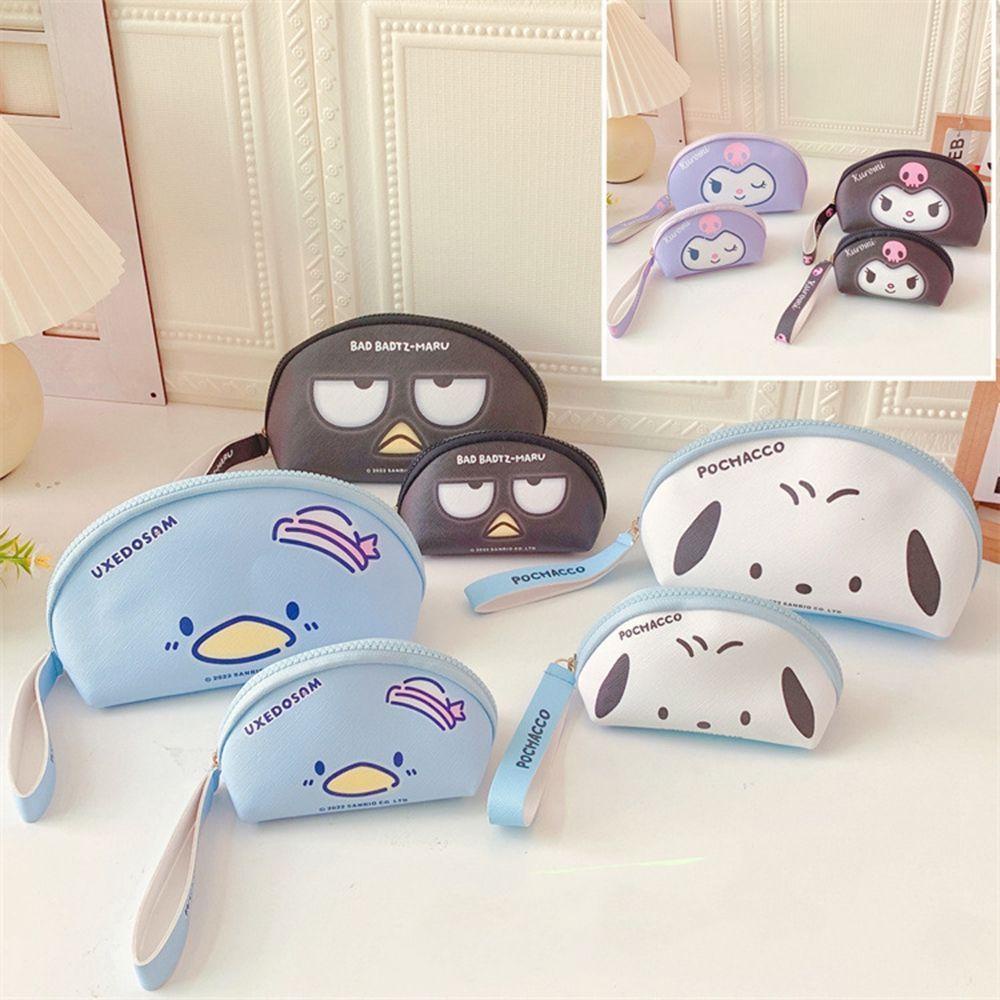 AROMA Túi Đựng Mỹ Phẩm Du Lịch Bằng PU Họa Tiết Hoạt Hình Melody / Melody Dễ Thương