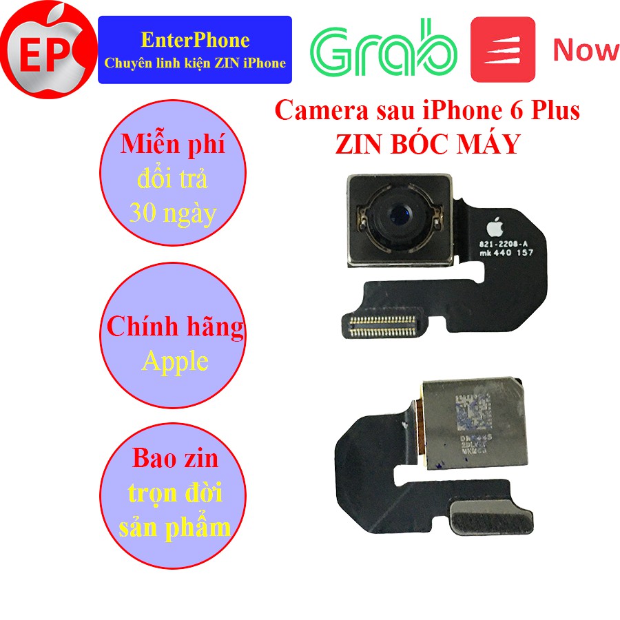 Camera sau iPhone 6 Plus ZIN BÓC MÁY chính hãng Apple chất lượng 10/10