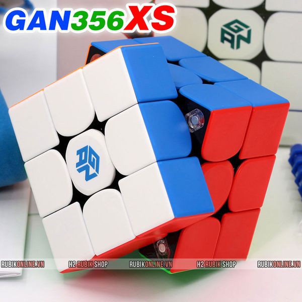 GAN 356 XS Rubik 3x3 FlagShip năm 2020 của GAN Cube (Tặng kèm đế kê, túi GAN và Lube Sub-10 75k)