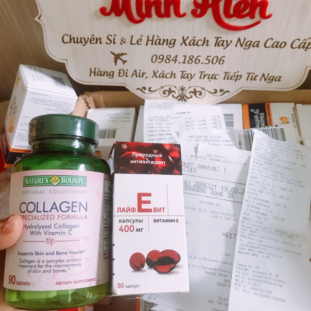 COLAGEN THUỶ PHÂN- HÀNG XÁCH TAY NGA CHÍNH HÃNG
