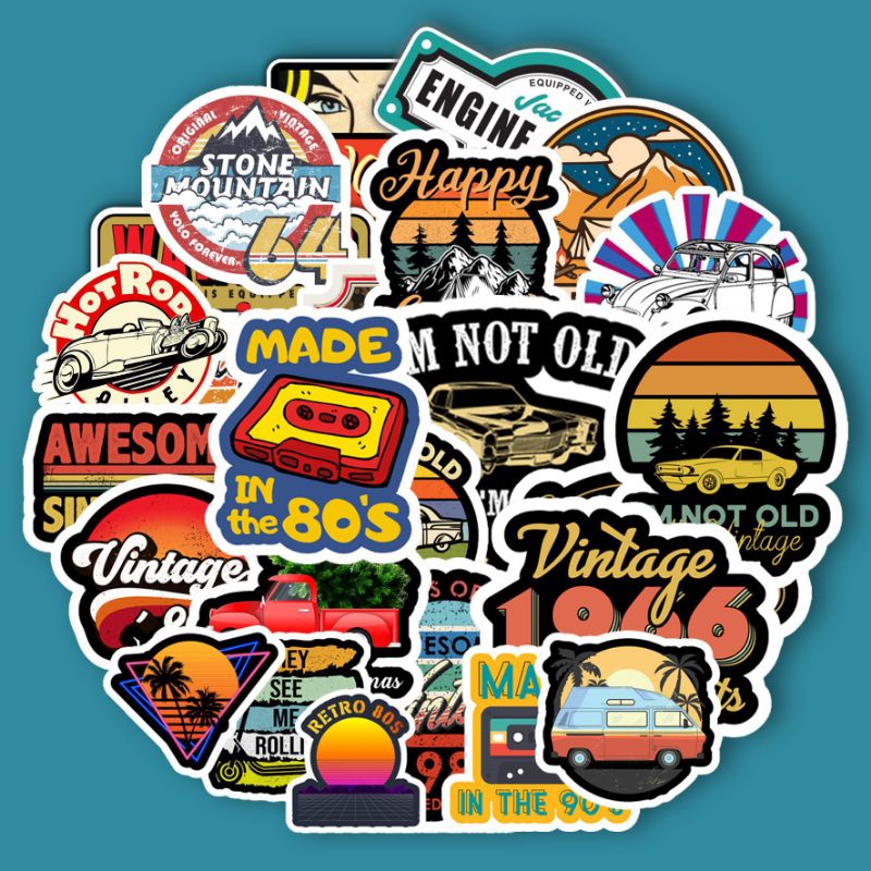 Bộ dán sticker theo yêu cầu