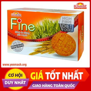 Bánh ăn kiêng yến mạch nguyên chất Fine 178g - Nhập khẩu chính ngạch từ Malaysia