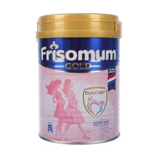Tặng 1 bộ 3 hộp nhựa - Sữa bầu Frisomum lon 400g - ko tặng túi