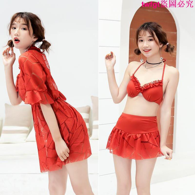 Bộ Đồ Bơi Ba Mảnh Che Phủ Bụng Chống Nắng Vải Mỏng Thời Trang Cao Cấp | BigBuy360 - bigbuy360.vn