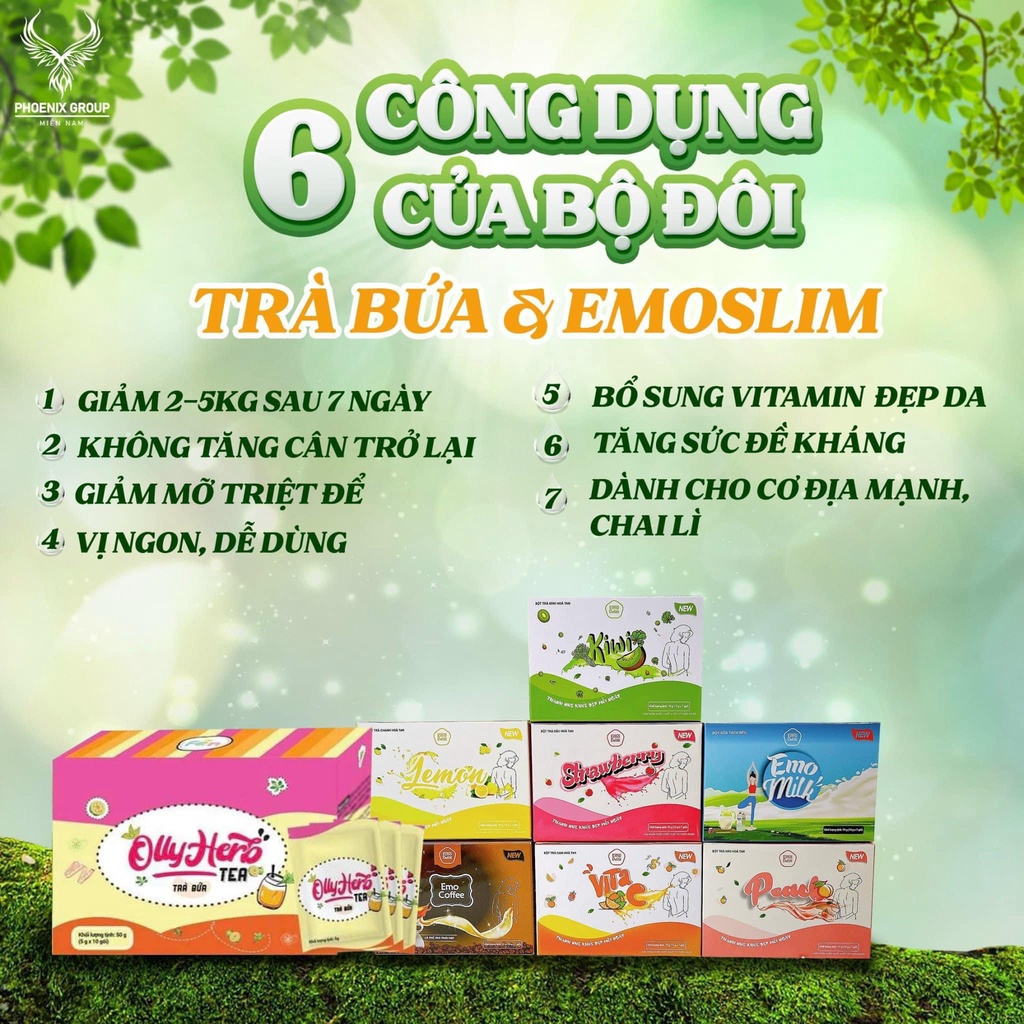 TRÀ BỨA VỊ BÍ ĐAO - OLLY HERB - kèm quà xinh