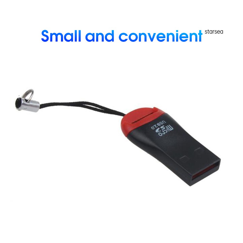 Đầu đọc thẻ nhớ Micro SD TF với chuẩn USB 2.0 cao cấp