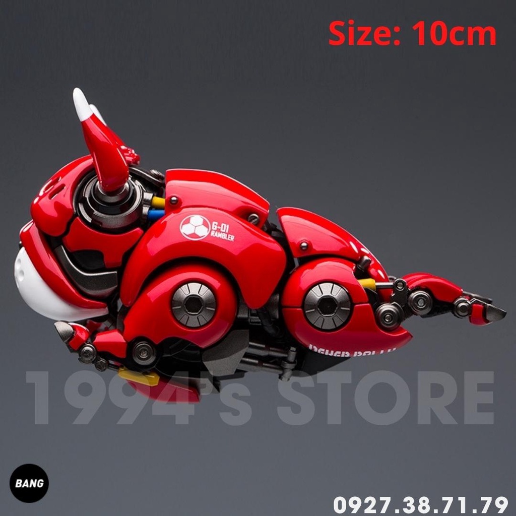 FREESHIP Mô hình Figure HWJ RAMBLER Robot Bulldog - Robot Bull Dog Mechanical - Cute Pet Dog - Mô hình trang trí decor