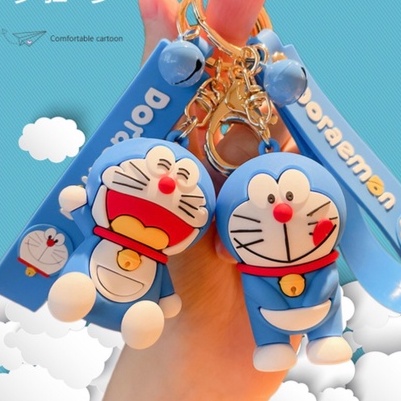 [Hàng mới về] Móc khóa Doremon móc chìa khóa đáng yêu - Móc khóa hình Doraemon dẻo
