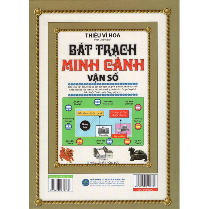 Sách - Bát trạch Minh cảnh vận số - Tác giả Thiệu Vĩ Hoa