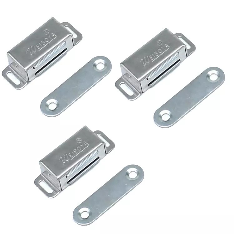 Nam châm cửa inox size 47x16mm