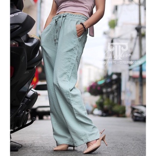 Quần suông linen xước siêu đẹp