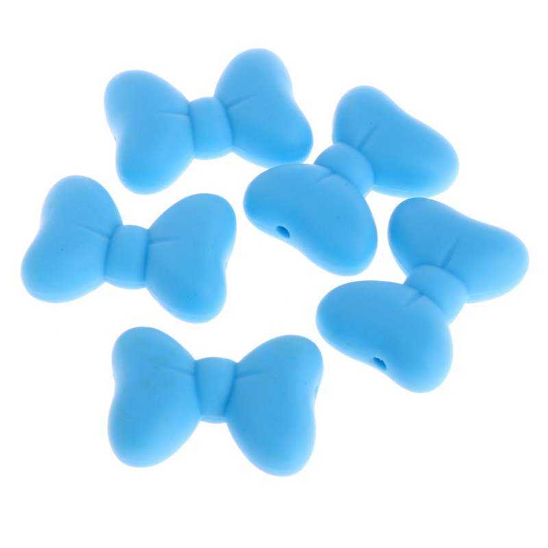 Đồ Chơi Nhai Gặm Kèm Mặt Dây Chuyền Bằng Silicon 5 Màu Sắc Tùy Chọn Cho Bé Trai / Gái