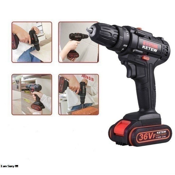 Máy Khoan Pin Mở Ốc Vít Dùng Pin 36V