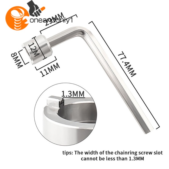 Cờ Lê Vặn Xích Xe Đạp Leo Núi Bằng Thép Không Gỉ