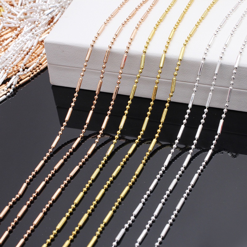 1m  dây chuỗi chống rối dây xích nguyên liệu làm trâm làm trang sức cổ trang cosplay cổ phục có màu KC
