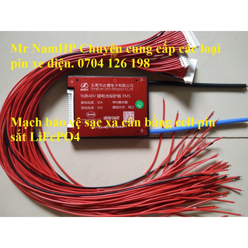 XỊN SÒ -Mạch bảo vệ pin cho pin sắt LiFePo4 -----8S