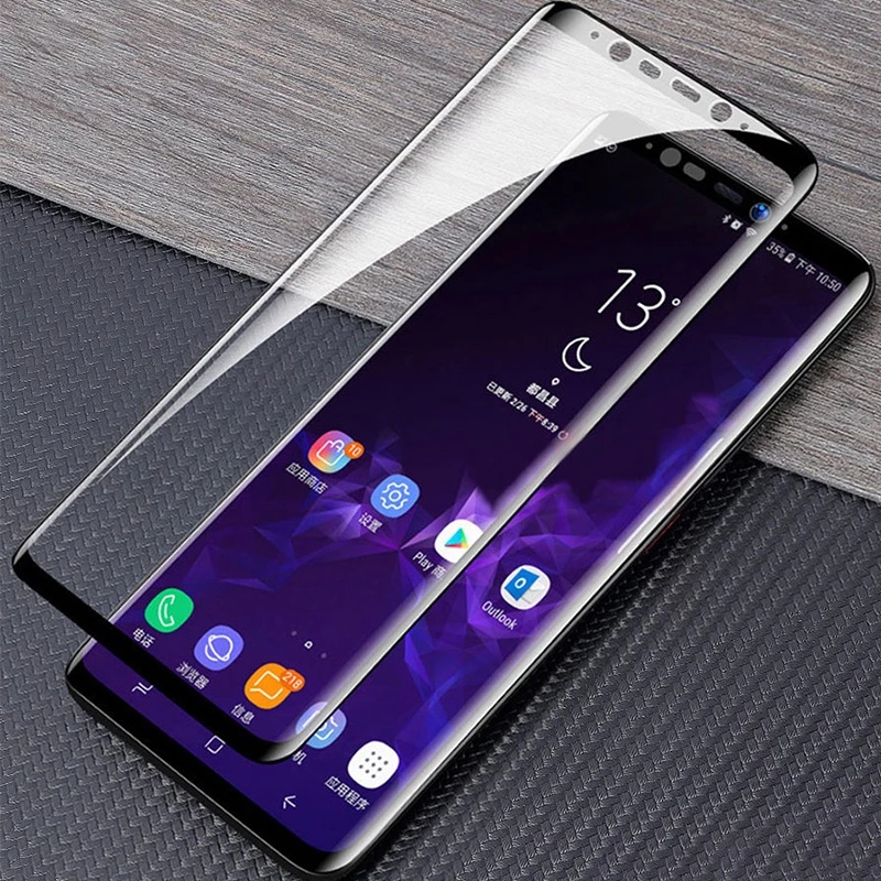 Kính Cường Lực 9D Bảo Vệ Toàn Màn Hình Cho Samsung Galaxy S8 S9 S10 S20 S21 S22 Fe Plus Note 8 9 10 20 Lite Pro Ultra