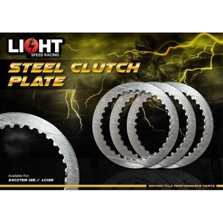Bố nồi + lá sắt light racing cho ex135 5s , côn tay