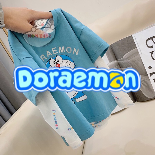 ÁO THUN LƯỚI TAY DÀI MỎNG MÁT DORAEMON DOREMON