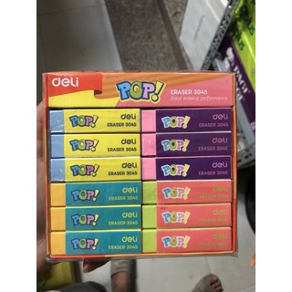 Combo 4 chiếc Tẩy chì sạch Deli 3045