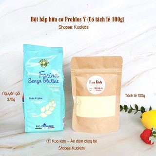 Bột bắp hữu cơ Probios cho bé