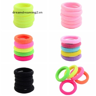 Bộ 5 dây cột tóc co giãn nhiều màu sắc dễ thương