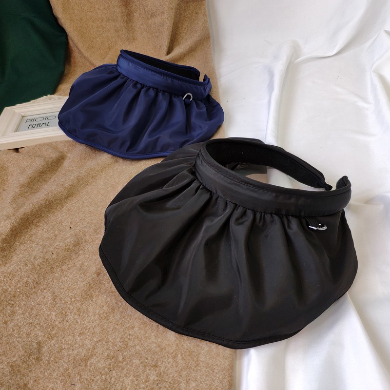 Mũ Chống Nắng Mùa Hè Kiểu Vỏ Sò Màu Tương Phản Phong Cách Hàn Quốc Cho Nữ