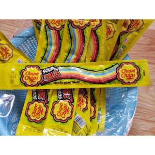 Kẹo Dẻo Chupa Chups Sour Belt (1 thanh dẻo)