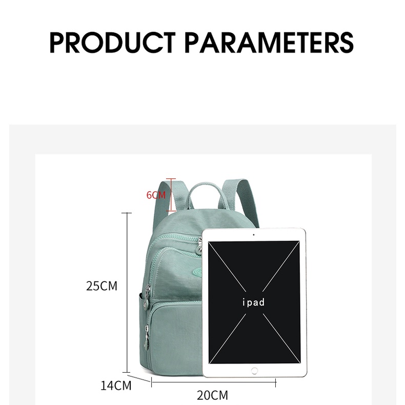 Ba Lô Đi Học Màu Trơn Phong Cách Mới