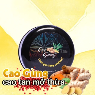 Cao gừng tan mỡ thiên nhiên