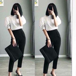 Quần tây công sở lưng chun