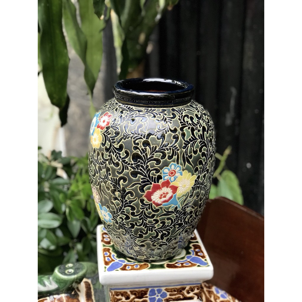 Bình Dây Lá Gốm Sứ Nam Bộ 30