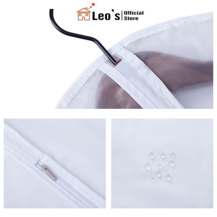 Túi bọc quần áo chống bụi trong suốt , bọc đựng bảo quản quần áo khỏi bụi và ẩm mốc Leo’s_Official