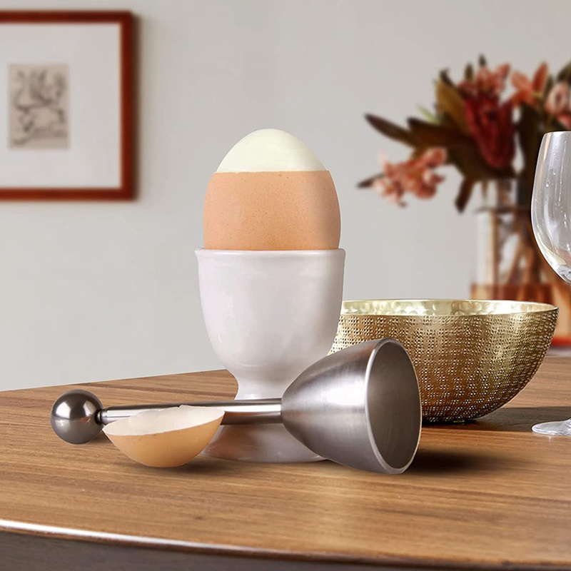 Dụng Cụ Cắt Trứng Luộc Mềm Mại Tiện Dụng