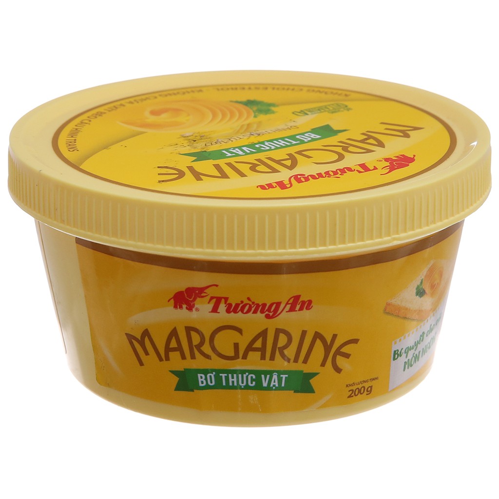 Bơ thực vật Tường An hộp 80g - 200g
