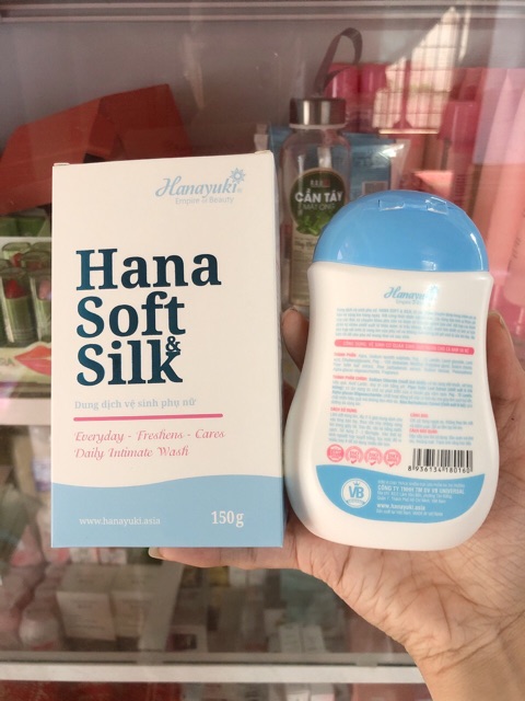 Dung dịch vệ sinh Hana Soft Silk