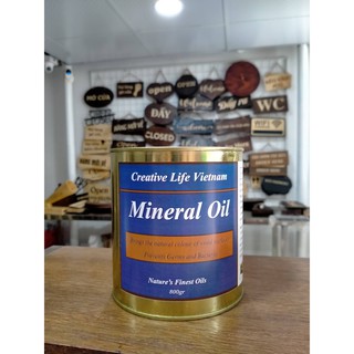 Mineral oil - sơn lau gỗ (Dầu dưỡng gỗ) - Xưởng LUXI decor
