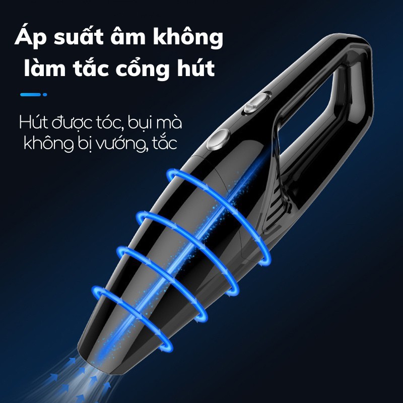 Máy hút bụi mini không dây cầm tay máy hút bụi giường hút bụi ô tô X2001CS