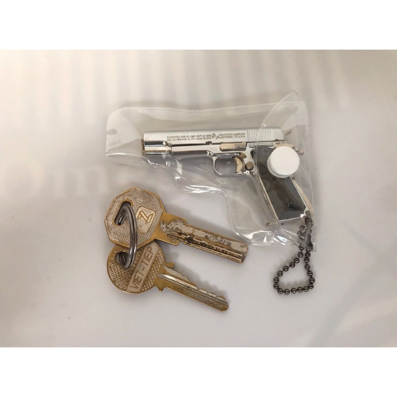 Móc Khóa Trang Trí M1911 Kim Loại Tỉ lệ 1/2 (1:2.05)