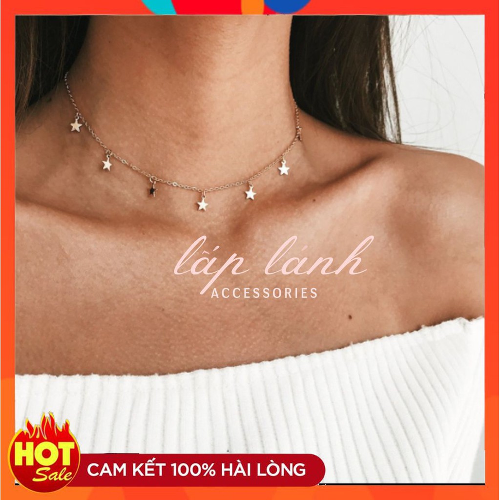 [Có sẵn] VÒNG CỔ DÂY CHUYỀN CHOKER HÌNH SA0 PHONG CÁCH HÀN QUỐC 214VC027