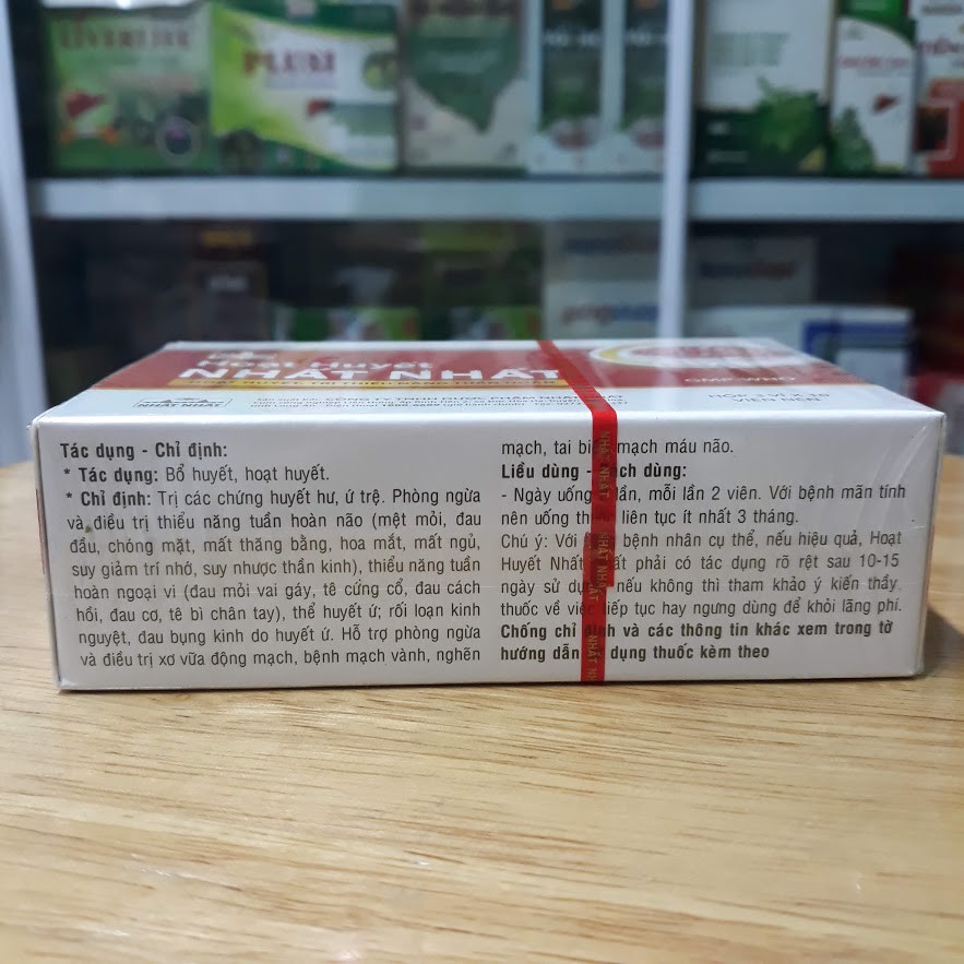 [CHÍNH HÃNG]🔥Hoạt huyết Nhất Nhất🔥Đập tan tai biến,phòng ngừa đột quỵ,tăng tuần hoàn máu não