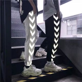 💥 Quần jogger hiphop nam nữ họa tiết phản quang cá tính (Ms B26)