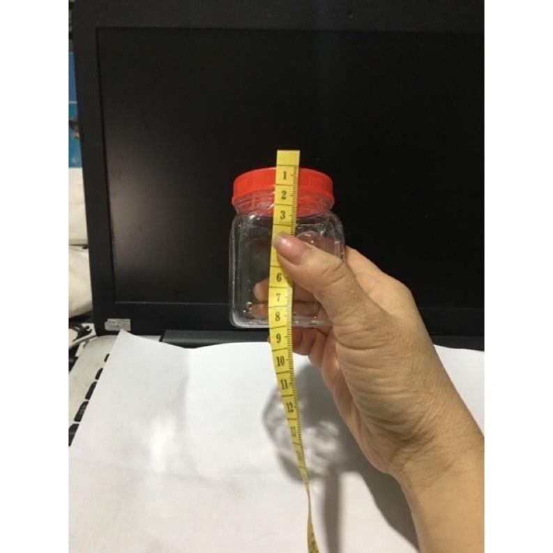 Hủ Nhựa Nhỏ Nắp Đỏ Combo 10 Hủ MS03