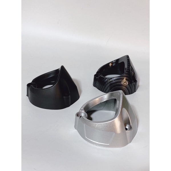 Chụp đít pô Ex150 Exciter 150 màu Carbon, đen nhám, bạc.