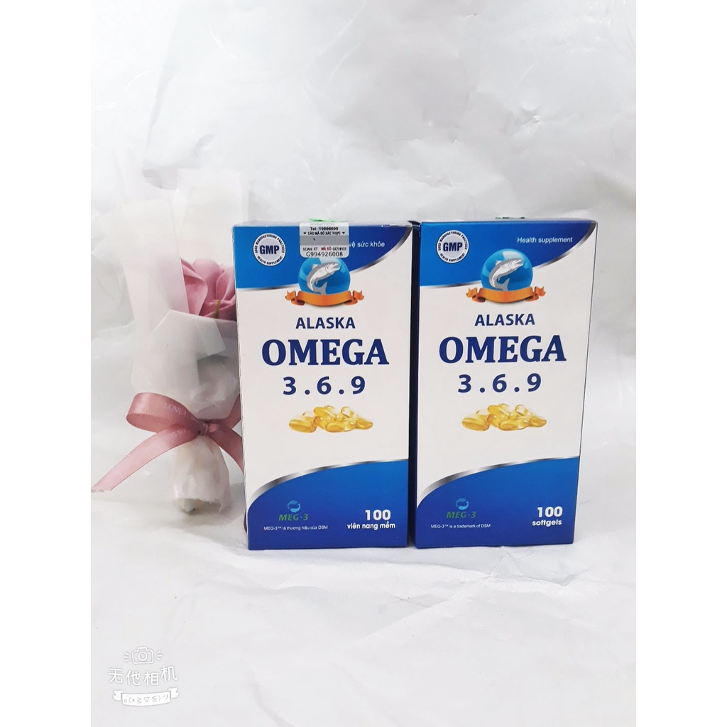 Viên bổ mắt OMEGA 3.6.9, giúp sáng mắt, giảm nhức mắt, mỏi mắt, khô mắt, thoái hóa võng mạc và giảm xơ vữa động mạch