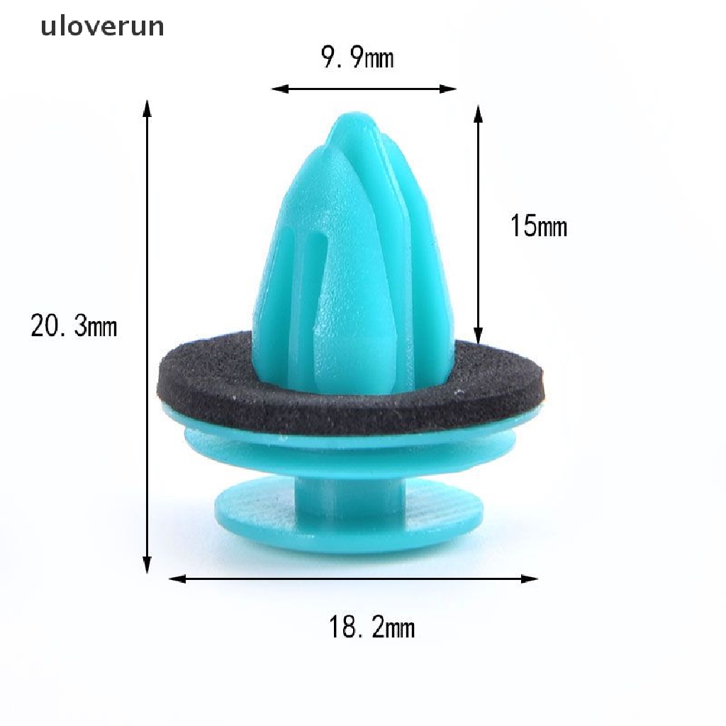 Set 50 Đinh Tán Kẹp Bảng Điều Khiển Cửa Xe Hơi Chuyên Dụng