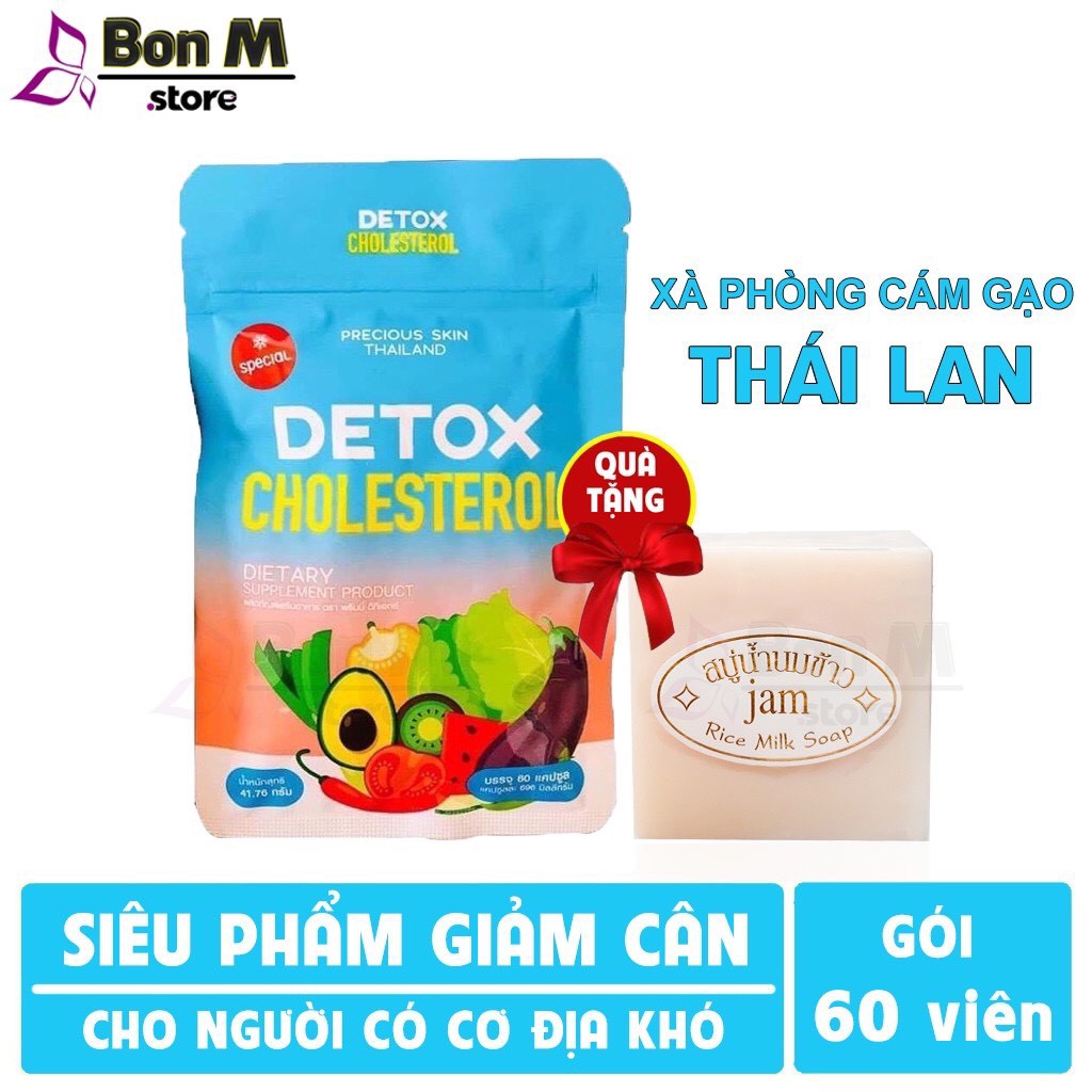 DETOX CHOLESTEROL KHỬ MỠ THÁI LAN